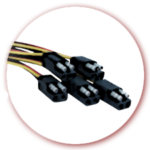 PCA's SAE Cable Overmolded Plugs custom cable overmolding, cable overmolding, custom molded cable assemblies, custom overmolded cable assemblies